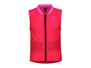 Dětská ochranná vesta SCOTT AirFlex Jr Vest Protector High Pink - M