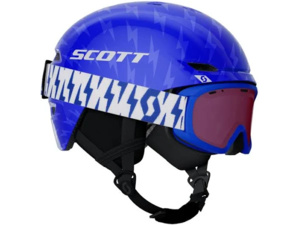 Dětská přilba SCOTT KEEPER 2+Google Jr Witty Royal Blue - S