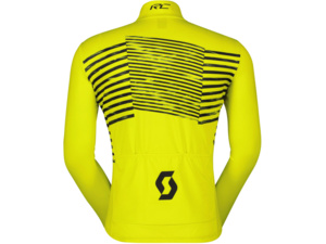 Dres s dlouhým rukávem SCOTT RC Team Warm Graphics LS Sulphur Yellow