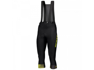 Kalhoty se šlemi SCOTT Knickers M's RC Pro +++ Black/Sulphur Yellow - XXL