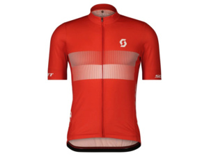 Dres SCOTT RC Team 10 SS Fiery Red/White - L