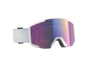 Brýle SCOTT Shield Mineral White AMP Teal Chrome