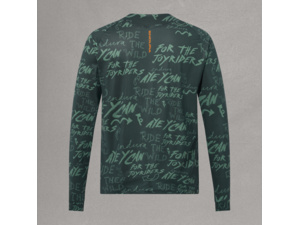 Triko s dlouhým rukávem ENDURA Singletrack Print Carbon Grey