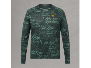 Triko s dlouhým rukávem ENDURA Singletrack Print Carbon Grey