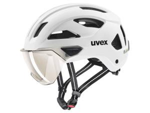 Helma UVEX Stride Visor White Matt