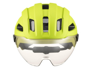 Helma UVEX Stride Visor Mips Lime Matt