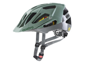 Helma UVEX Quatro Cc Mips Moss Green-Rhino Matt