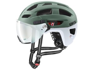 Helma UVEX Finale Visor V Moss Green-Cloud Matt
