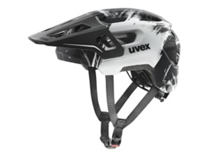 Dětská helma UVEX React Jr Fullface Black-White Matt