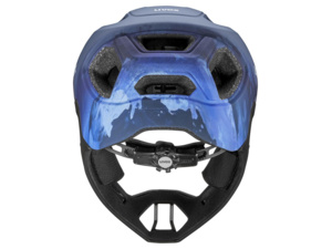 Dětská helma UVEX React Jr Fullface Dusk Blue Matt