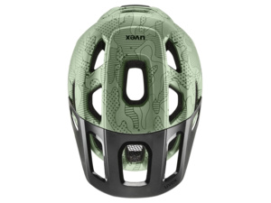Dětská helma UVEX React Jr Moss Green Altimeter Matt