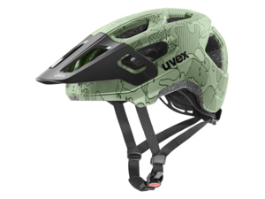 Dětská helma UVEX React Jr Moss Green Altimeter Matt