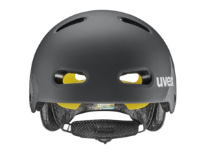 Dětská helma UVEX Kid 4 Style Mips Dirt Black Matt