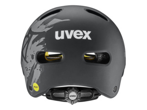 Dětská helma UVEX Kid 4 Style Mips Dirt Black Matt