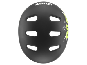 Dětská helma UVEX Kid 4 Style Bam Black - Lime Matt