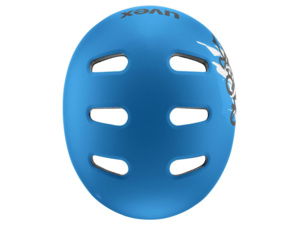 Dětská helma UVEX Kid 4 Style Super Hero Blue Matt