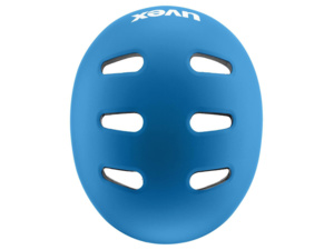 Dětská helma UVEX Kid 4 Bubble Blue Matt