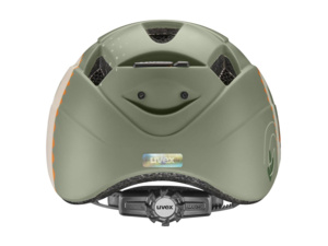 Dětská helma UVEX Kid 2 Cc Sage Green Dino Matt