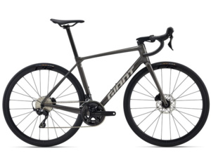 GIANT TCR Advanced 2-KOM Stealth Chrome - XL