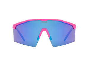 Brýle UVEX Flowline Pink Matt / Mir.Blue S3