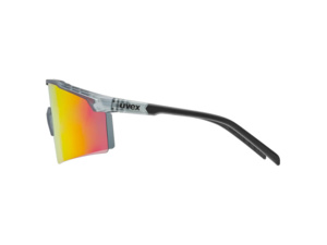 Brýle UVEX Flowline Smoke Matt / Mir.Red S2