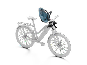 Thule Yepp 2 Mini- Front Mount- Aegean Blue