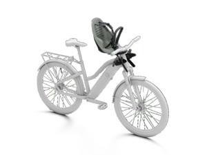 Dětská cyklosedačka Thule Yepp 2 Mini- Front Mount- Agave