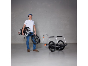Vozík za kolo pro sportovní vybavení