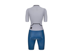 Dámská triathlonová kombinéza SANTINI Viper Light Blue