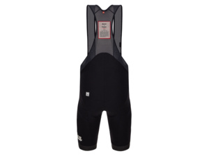 Kraťasy se šlemi SANTINI Eroica Wool Black