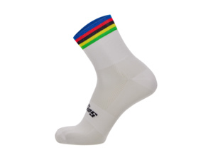 Ponožky SANTINI UCI World Champion White