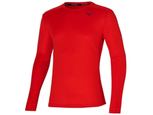 Triko s dlouhým rukávem MIZUNO Inifinity 88 LS Tee / Fiery Red - M