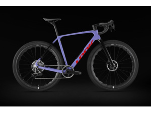 LOOK G85 Speckled Purple/Neon Red Sram Force XLPR AXS Fulcrum Soniq