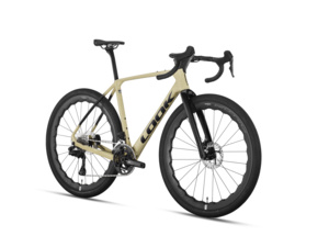 LOOK G85 Speckled Sand/Black Shimano GRX Di2 2X12 Fulcrum Soniq