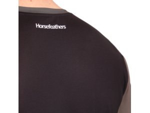 Dres s dlouhým rukávem HORSEFEATHERS Quantum Chimera/Walnut