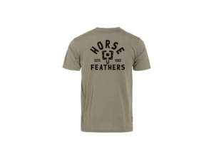 Funkční triko HORSEFEATHERS Pedal Tech Taupe