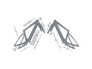 Ochrana rámu kit SYNCROS Frame Protection kit Solace