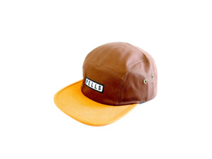 Kšiltovka PELLS 5 Panel Brown
