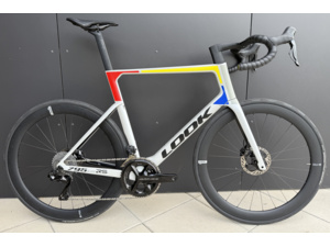 LOOK 795 Blade 2 RS Dura Ace Di2 Iconic Platinum White / R50D - XL