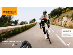 SET plášťů CONTINENTAL TdF limited edition transparent