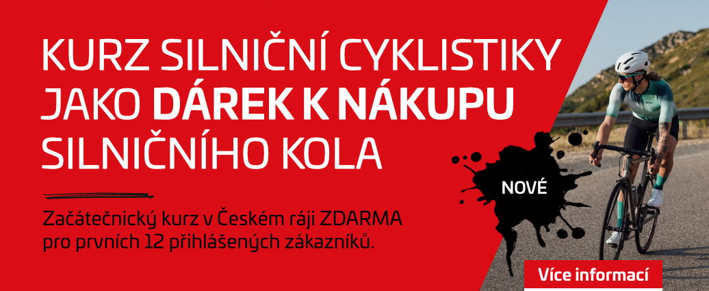 Dárek k nákupu silničního kola: Kurz silniční cyklistiky pro začátečníky
