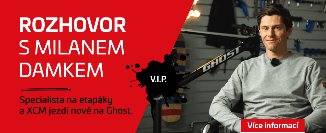 "Materiál vypadá skvěle," hodnotí svůj bike pro rok 2025 nový ambasador Ghost Milan Damek