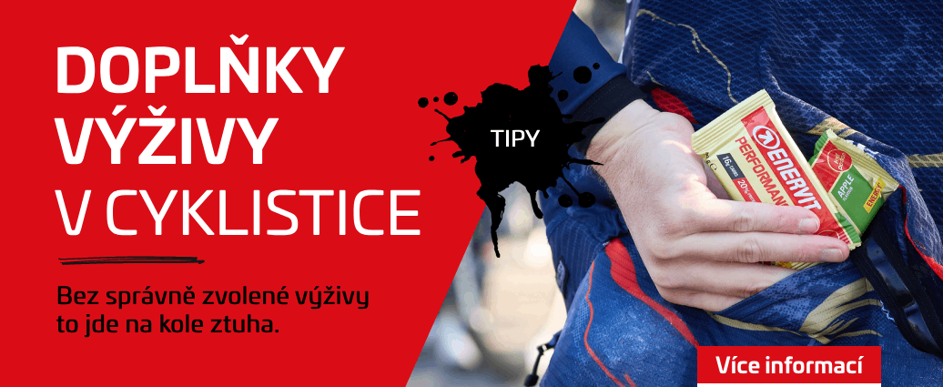 Sportovní výživa před, během a po vyjížďce. Proč na ni nezapomínat?