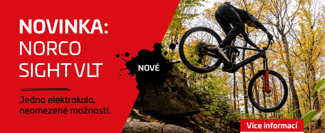 Novinka Norco Sight VLT skladem: Jeden e-bike, nekonečné možnosti
