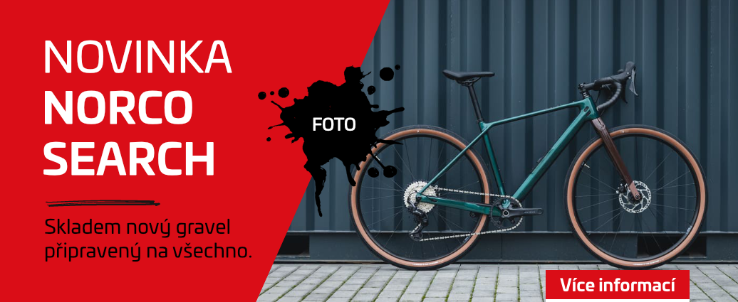 FOTO: Nový Norco Search je gravel připravený na všechno