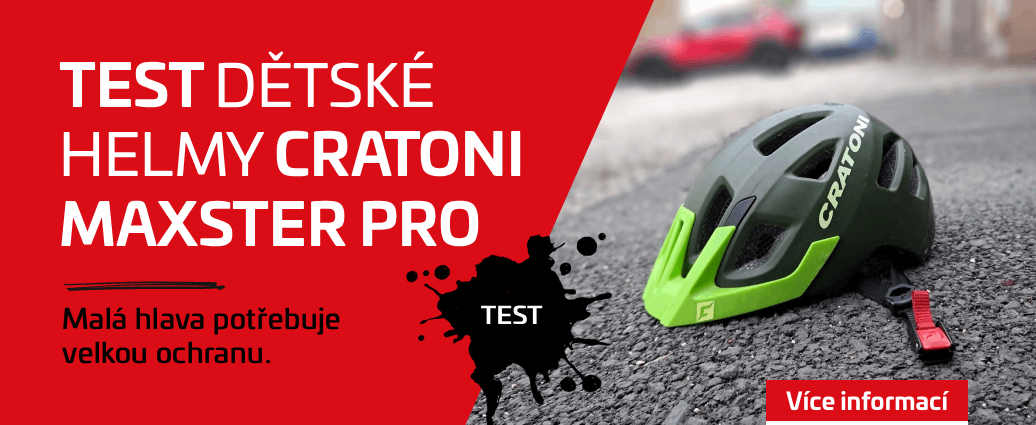 TEST: Dětská helma Cratoni Maxster/Maxster PRO — ideální první helma