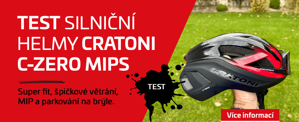 TEST: Cratoni C-Zero – silniční přilba s MIPS, která okamžitě sedne