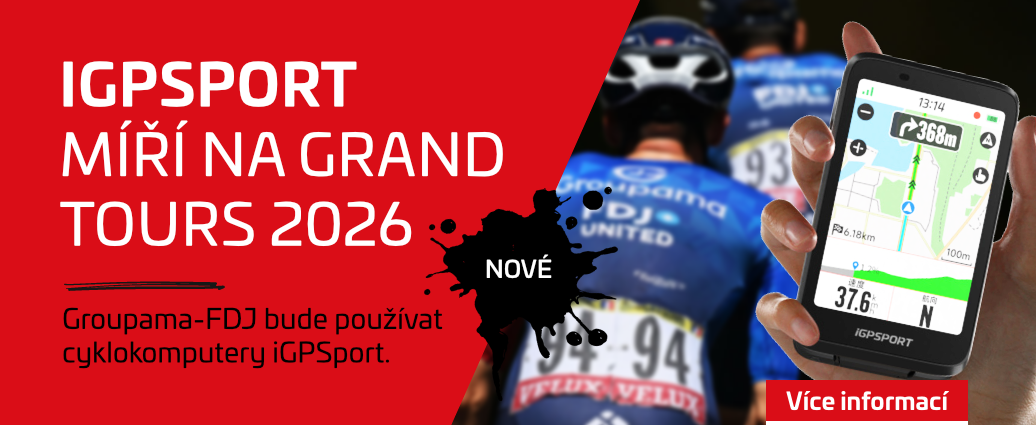 iGPSport uzavírá partnerství s týmem Groupama-FDJ a v roce 2026 míří na Grand Tours
