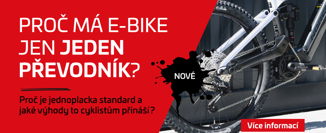 Proč mají elektrokola "jen" jeden převodník