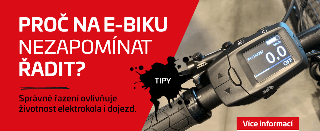 Musím na elektrokole řadit?